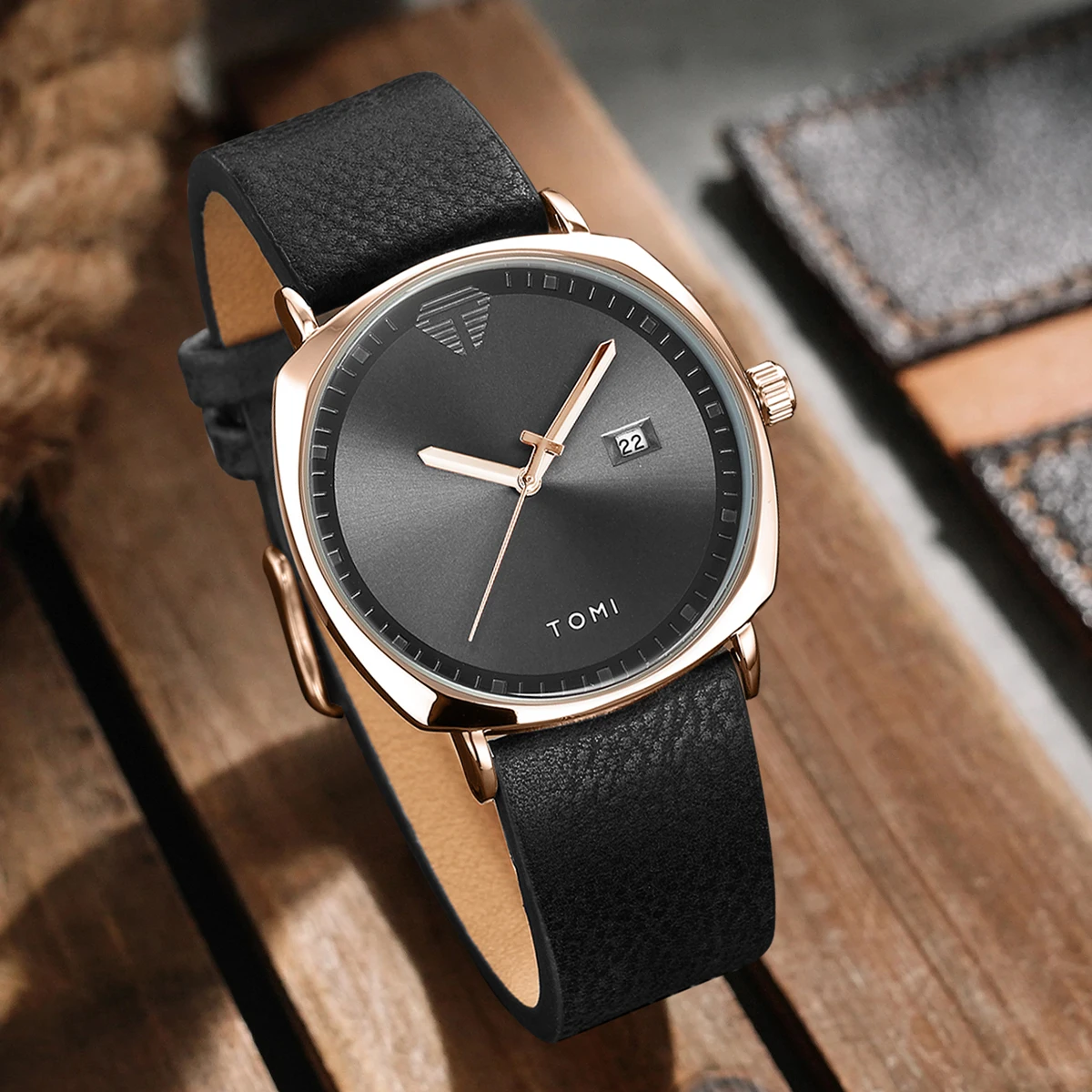 TOMI Watch - On wrist lifestyle shot